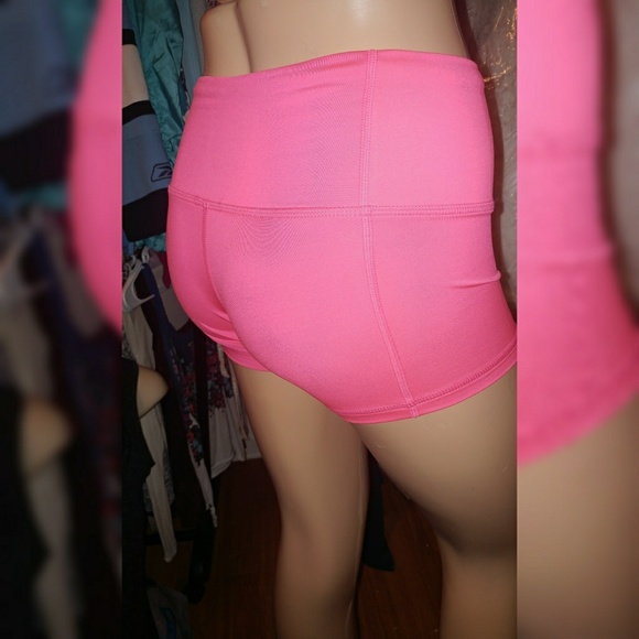 🆕Adidas | pink 4" tight climalite shorts - Picture 4 of 7